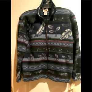 fleece zip up with two pockets